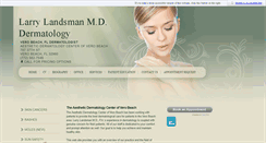 Desktop Screenshot of drlarrylandsman.com